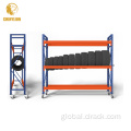 Tyre Display Rack High quality thick metal tire rack storage system Factory